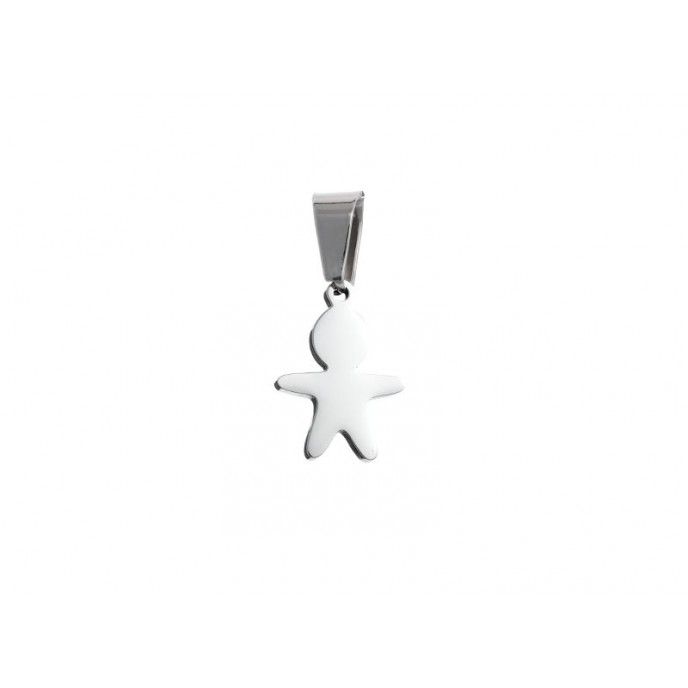 BOY STEEL PENDANT 15MM