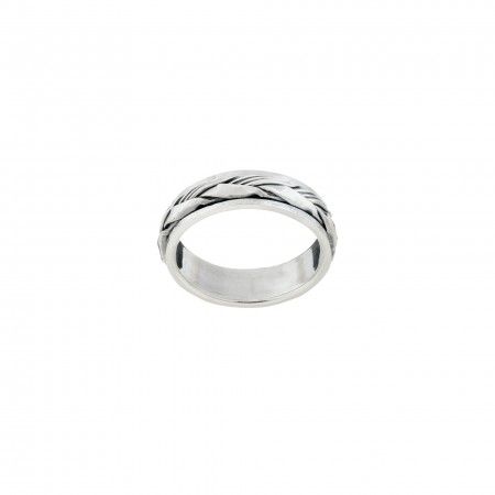 ANILLO GIRATORIO TRENZA