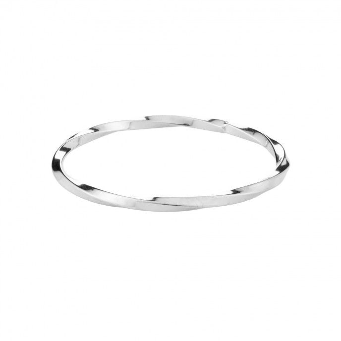 TWISTED STEEL BRACELET