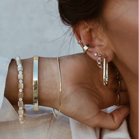 PENDIENTE EAR CUFF CON CADENA