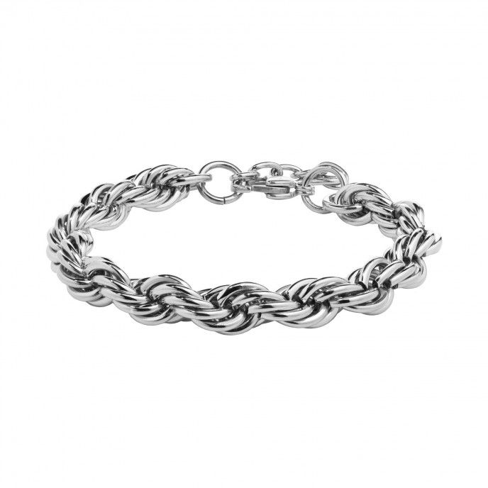 TWISTED STEEL BRACELET