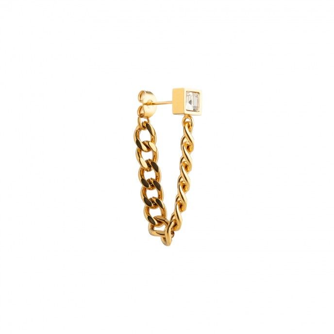 CHAIN STEEL EARRING UNIT