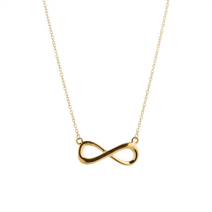 STEEL NECKLACE WITH INFINITE