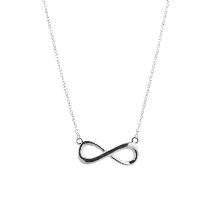 STEEL NECKLACE WITH INFINITE