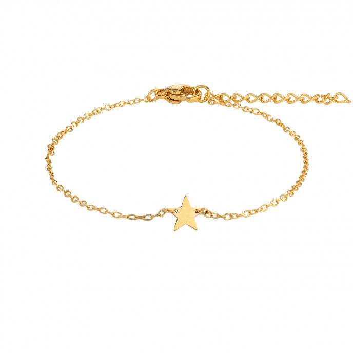 STEEL BRACELET WITH STAR