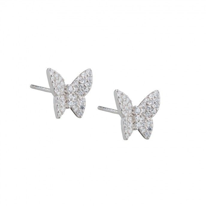 BUTTERFLY ILVER EARRINGS