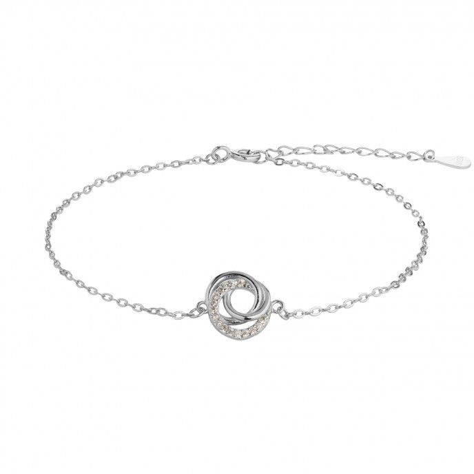 WHEELS SILVER BRACELET