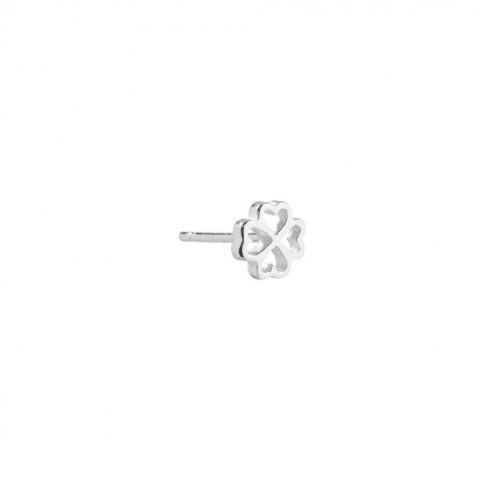 CLOVER SINVER EARRING