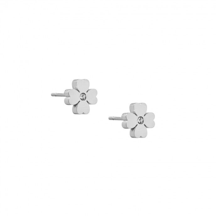 FLOWER STEEL EARRINGS