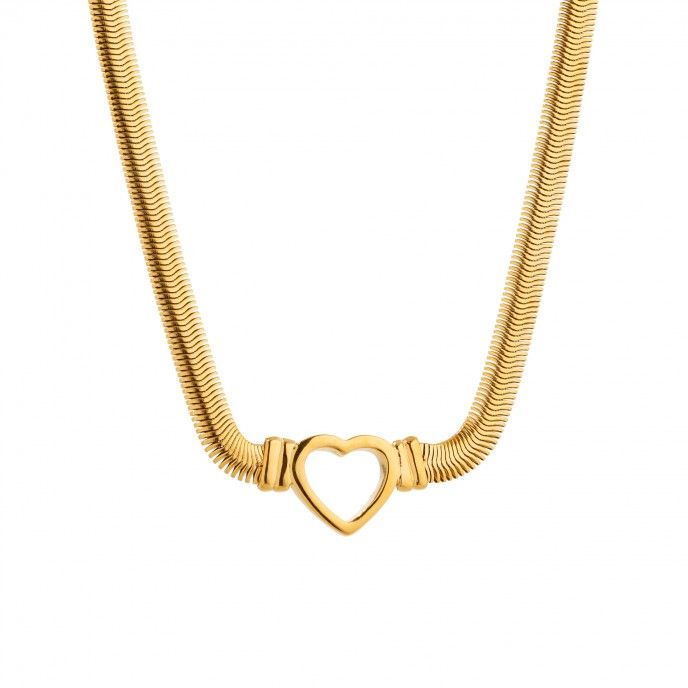 COLLAR DE ACERO CORAZN