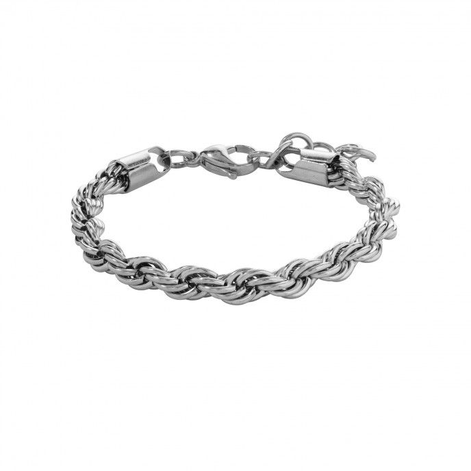 TWISTED STEEL BRACELET