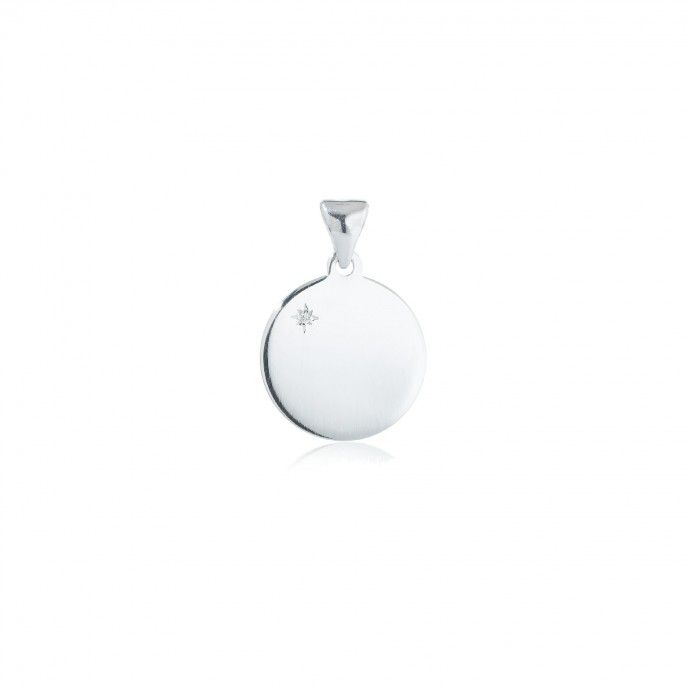 ROUND SILVER PENDANT