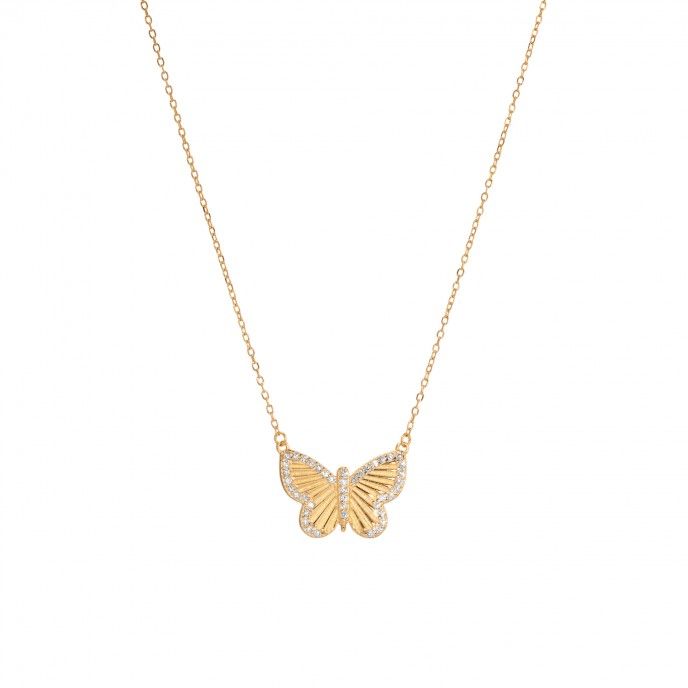 NECKLACE WITH BUTTERFLY