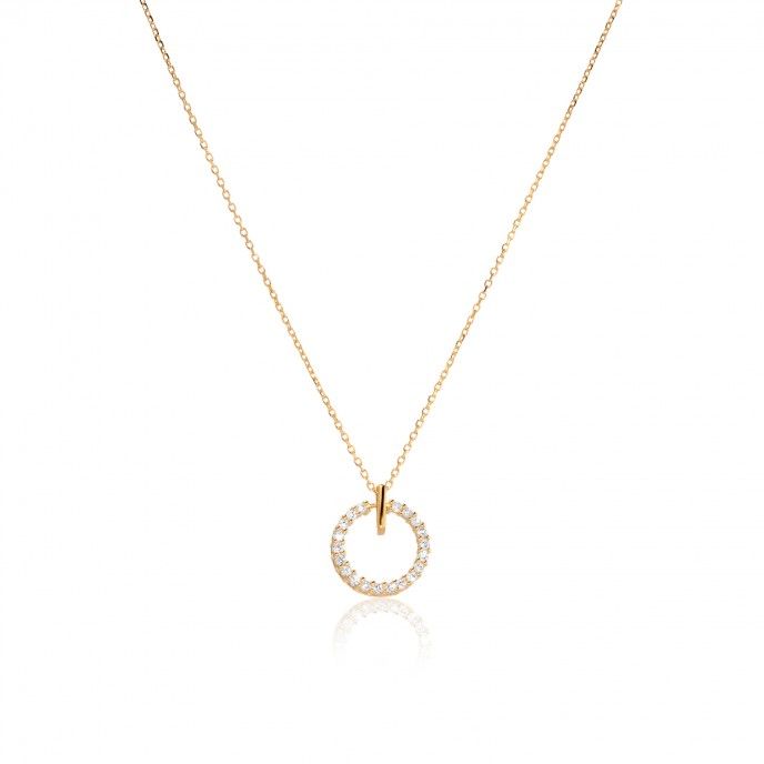 NECKLACE WITH CIRCLE