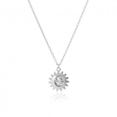 SUN STEEL NECKLACE