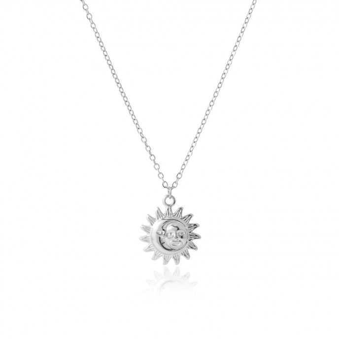 SUN STEEL NECKLACE