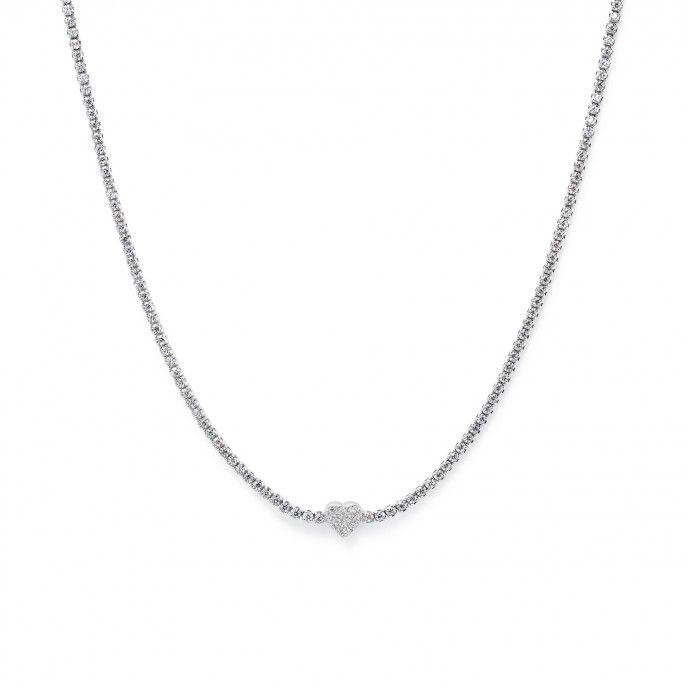 HEART SILVER NECKLACE