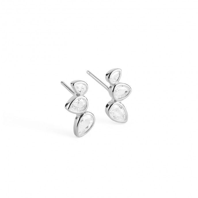 SILVER DROPS EARRINGS