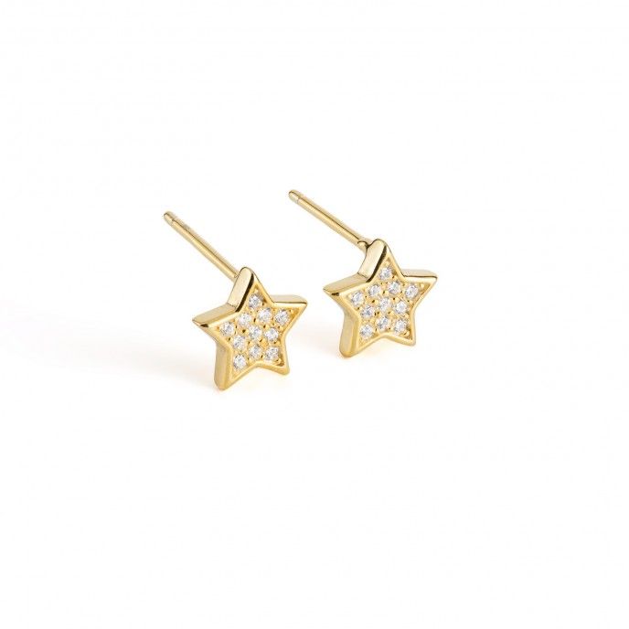 STAR SILVER EARRINGS