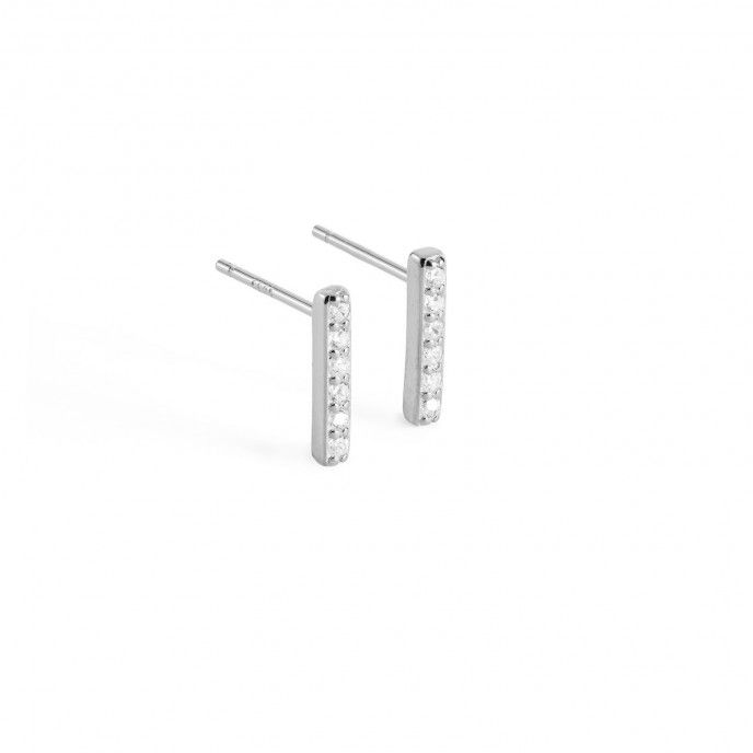 BARS SILVER EARRINGS