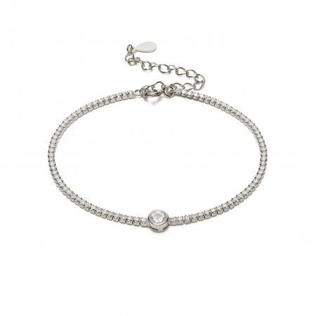 SHINY SILVER BRACELET