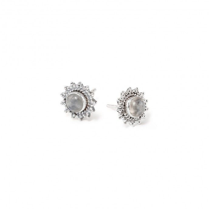 SUN SILVER EARRINGS