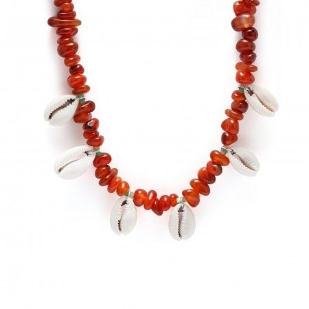 NECKLACE WITH NATURAL STONES
