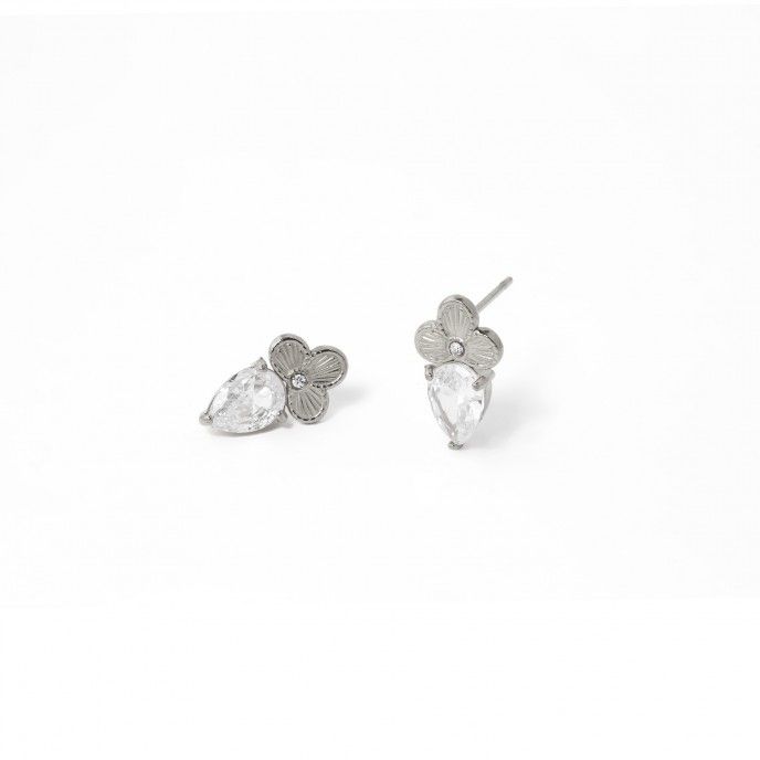 DROP STEEL EARRINGS