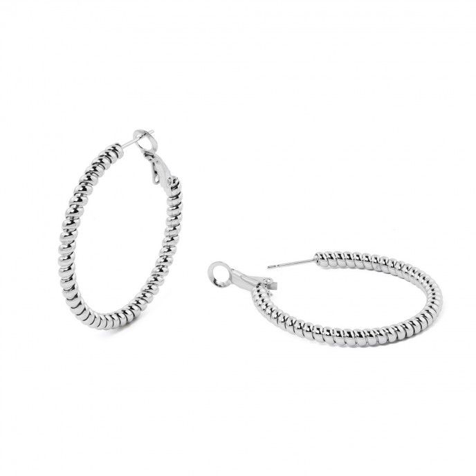 STEEL TWISTED HOOPS