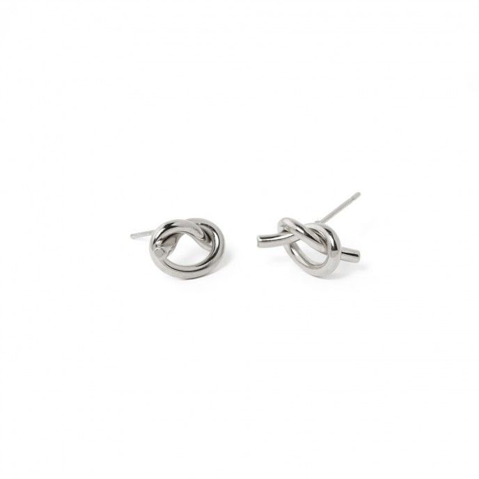 KNOT STEEL EARRINGS