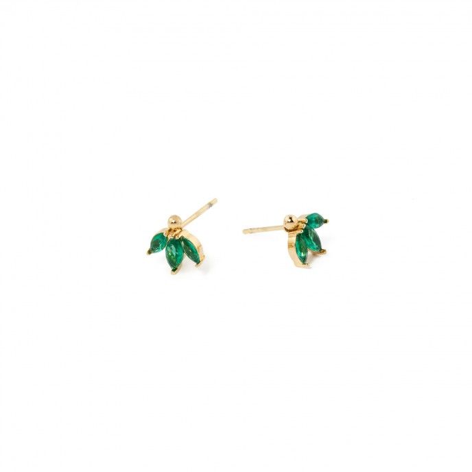 PENDIENTES ACERO ZIRCONIO