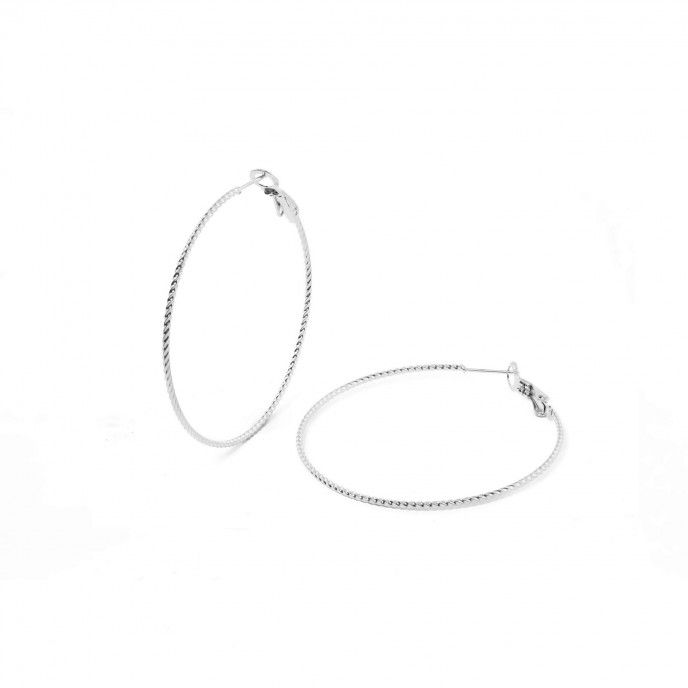 TWISTED STEEL HOOPS