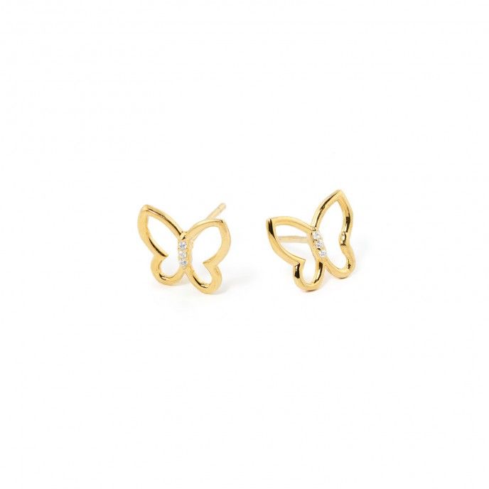 BUTTERFLY SILVER EARRINGS