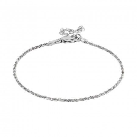 PULSERA DE PLATA TRENZADA