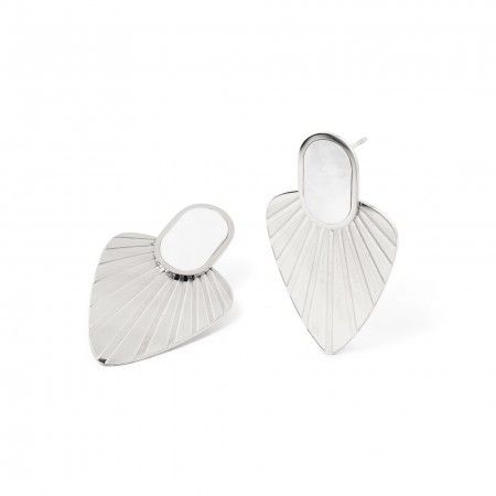 STEEL ARROW EARRINGS