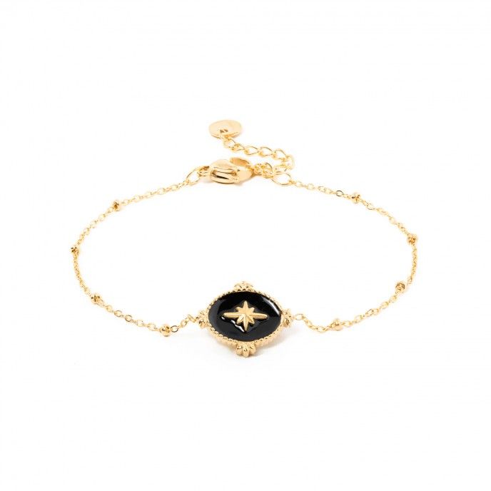 STEEL BRACELET WITH STAR