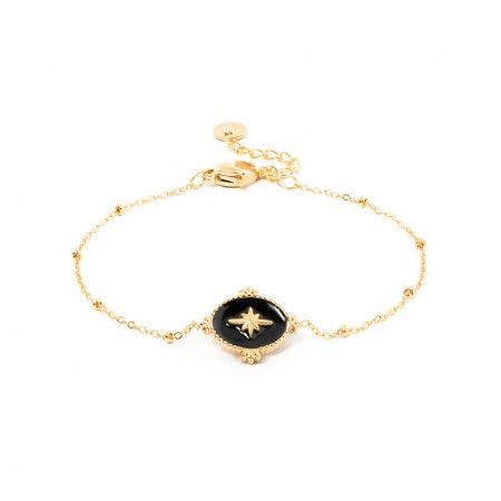 STEEL BRACELET WITH STAR