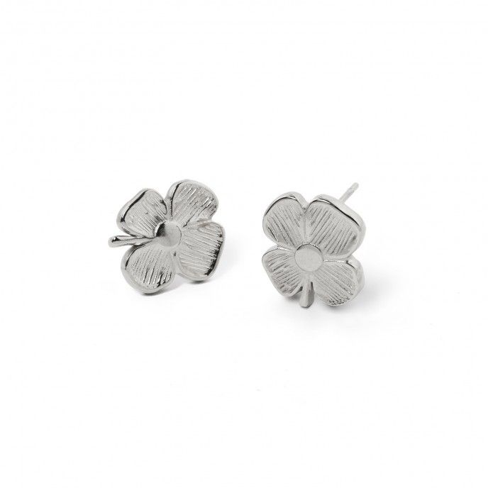 CLOVER STEEL EARRINGS