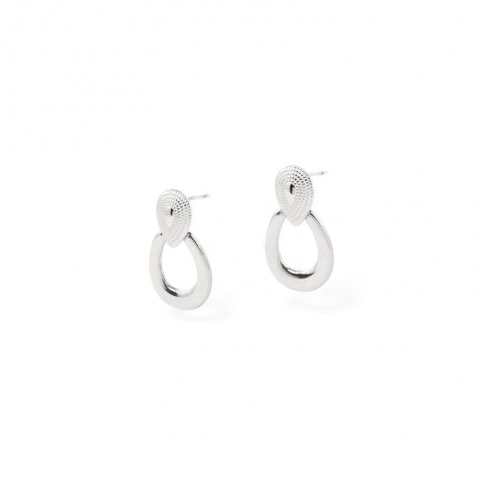 DROP STEEL EARRINGS