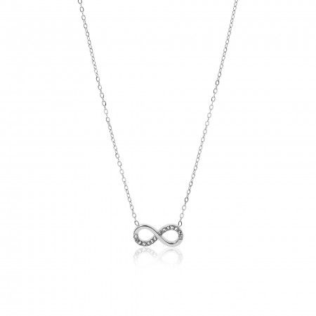 STEEL NECKLACE WITH INFINITE