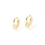 Gold Plated Silver - Zircon