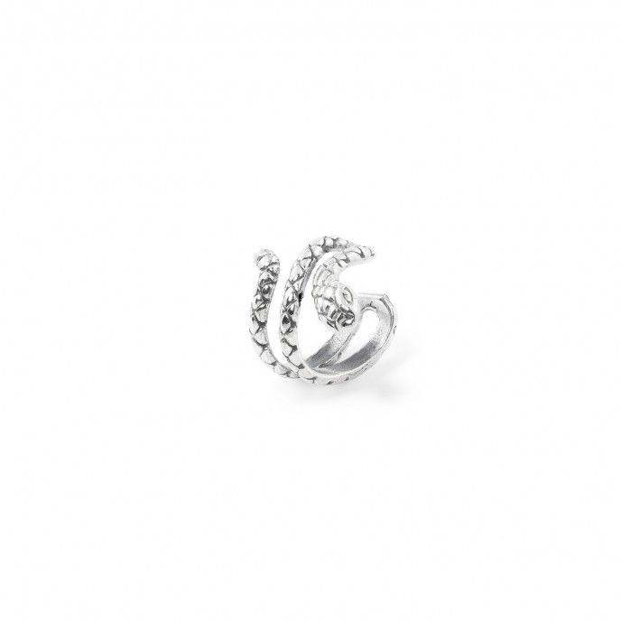 SNAKE SILVER EAR CUFF