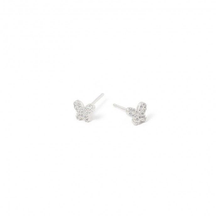 BUTTERFLY SILVER EARRINGS